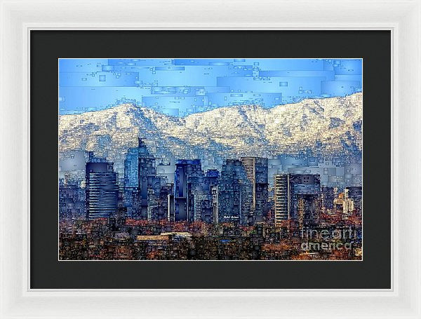 Framed Print - Santiago De Chile, Chile