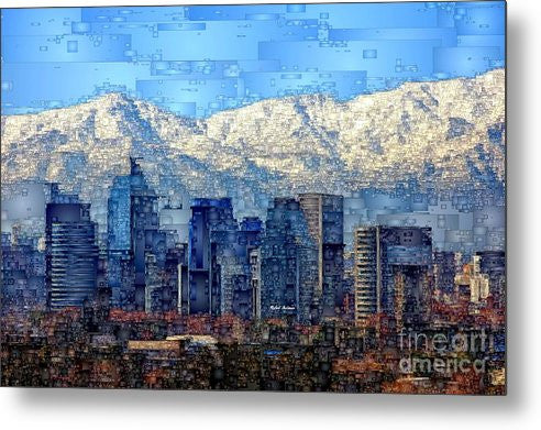 Metal Print - Santiago De Chile, Chile