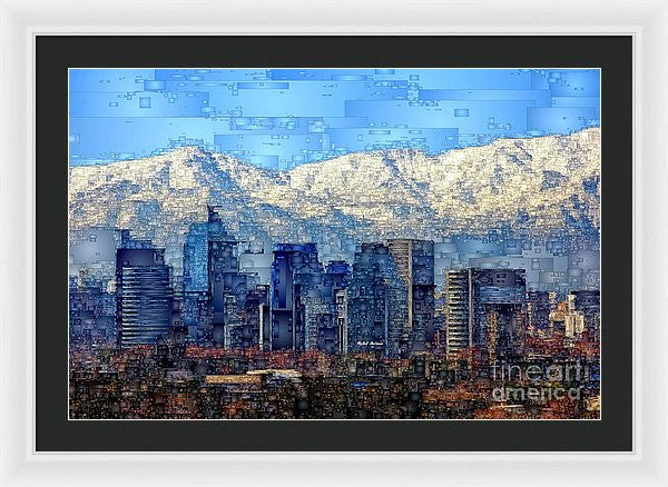 Framed Print - Santiago De Chile, Chile