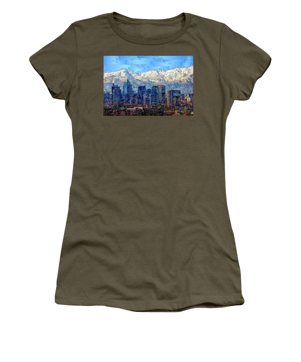 Women's T-Shirt (Junior Cut) - Santiago De Chile, Chile