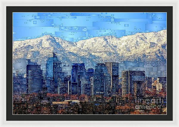 Framed Print - Santiago De Chile, Chile