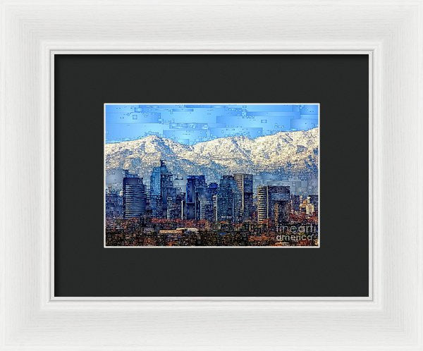 Framed Print - Santiago De Chile, Chile