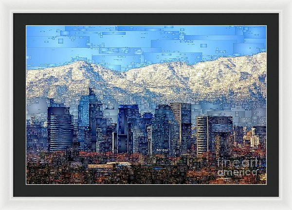 Framed Print - Santiago De Chile, Chile