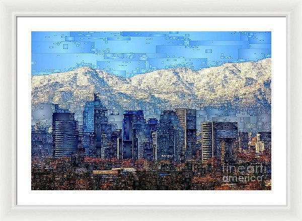 Framed Print - Santiago De Chile, Chile