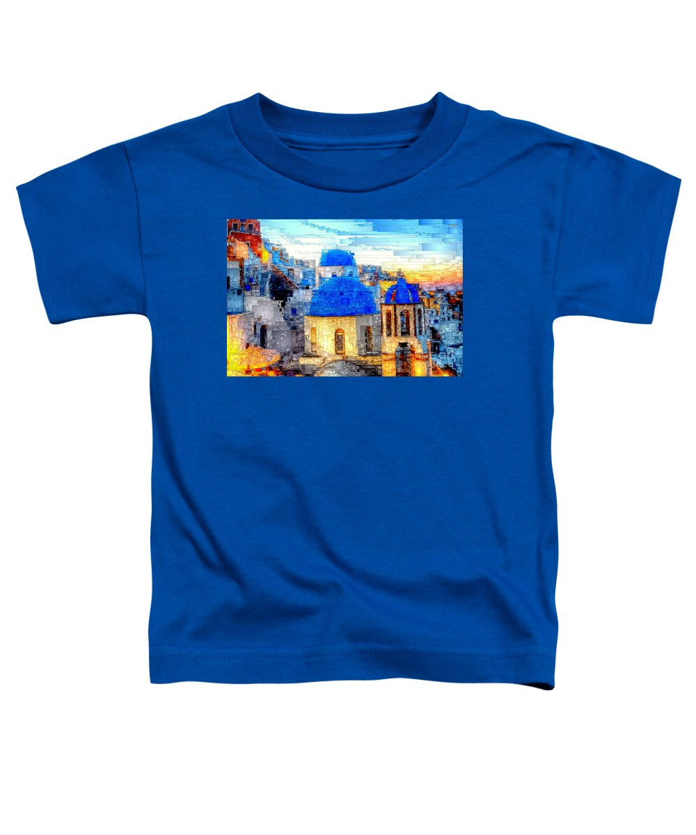 Toddler T-Shirt - Santorini Island, Greece