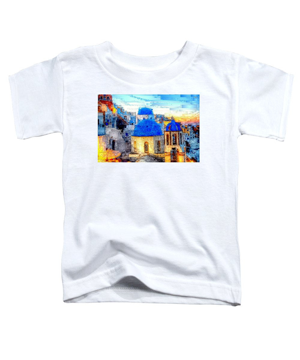 Toddler T-Shirt - Santorini Island, Greece