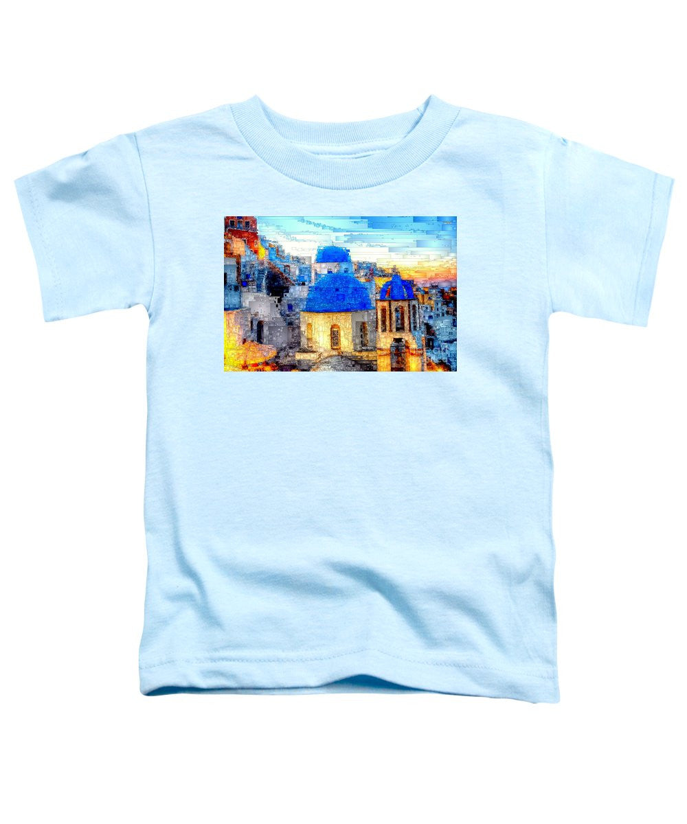 Toddler T-Shirt - Santorini Island, Greece