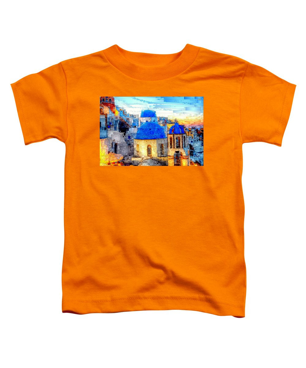 Toddler T-Shirt - Santorini Island, Greece