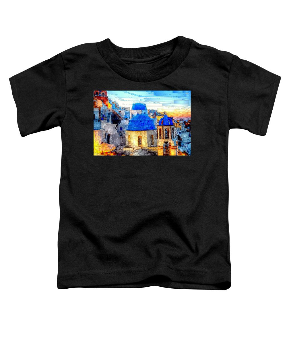 Toddler T-Shirt - Santorini Island, Greece