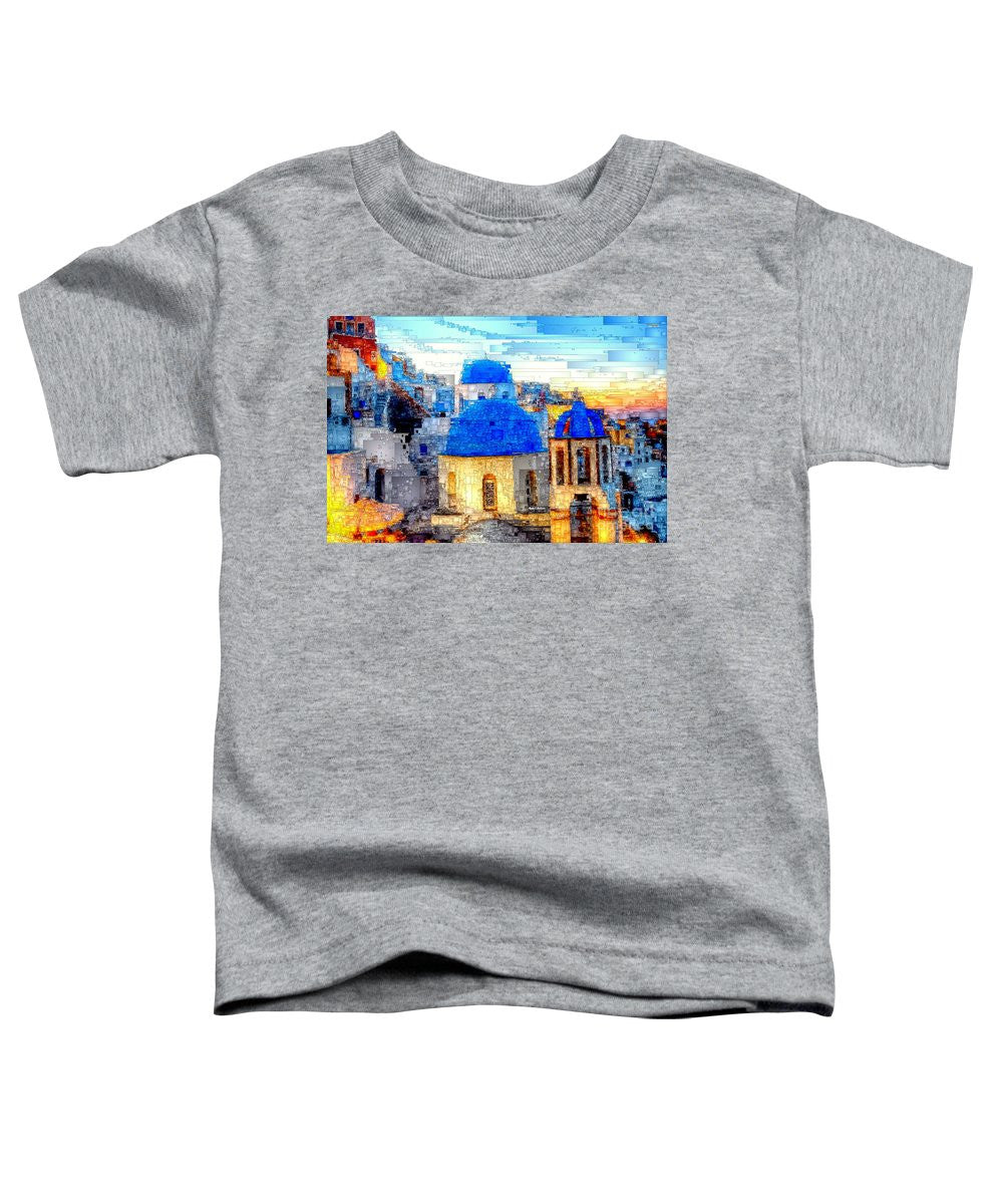 Toddler T-Shirt - Santorini Island, Greece