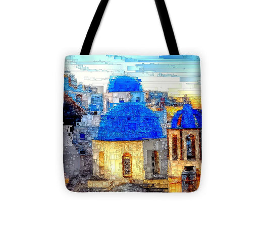 Tote Bag - Santorini Island, Greece