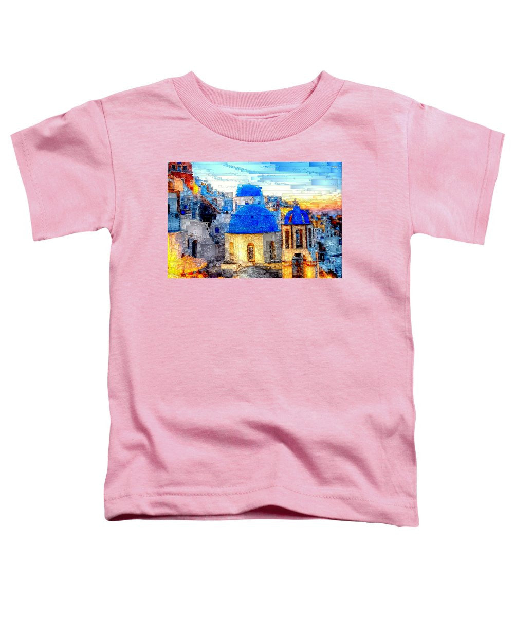 Toddler T-Shirt - Santorini Island, Greece