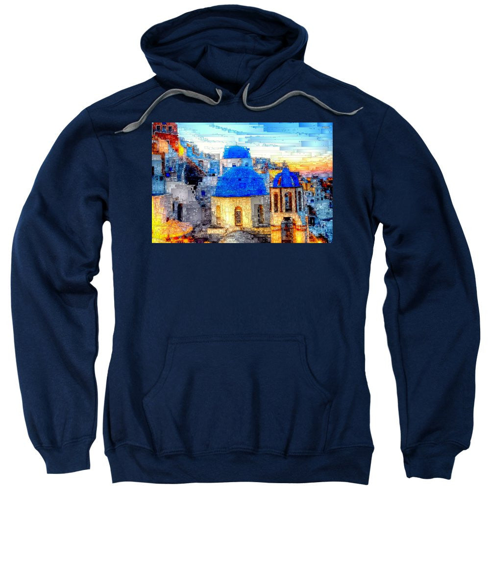 Sweatshirt - Santorini Island, Greece