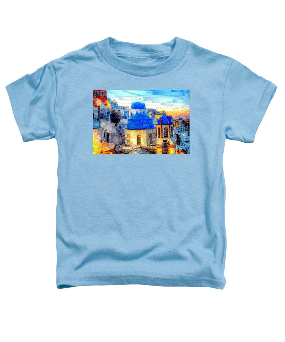 Toddler T-Shirt - Santorini Island, Greece