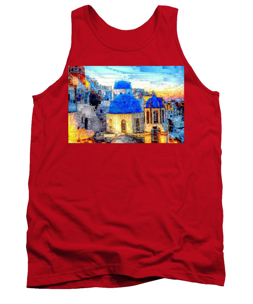 Tank Top - Santorini Island, Greece