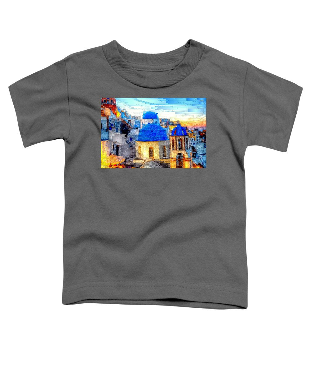 Toddler T-Shirt - Santorini Island, Greece