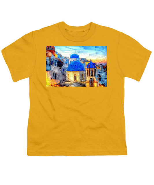 Youth T-Shirt - Santorini Island, Greece