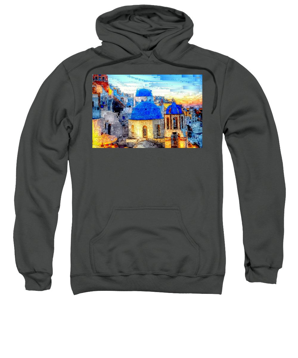 Sweatshirt - Santorini Island, Greece