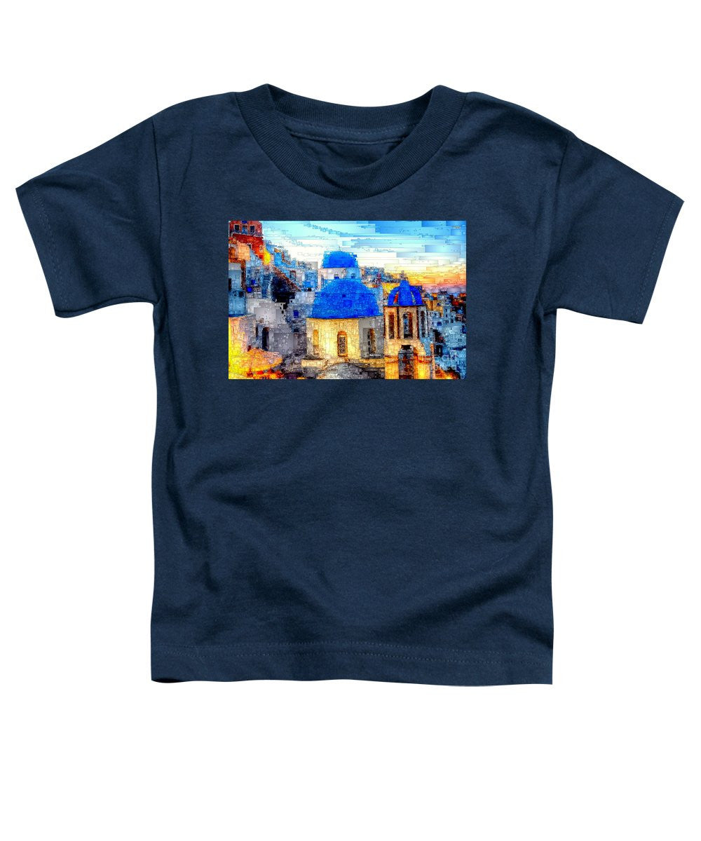 Toddler T-Shirt - Santorini Island, Greece