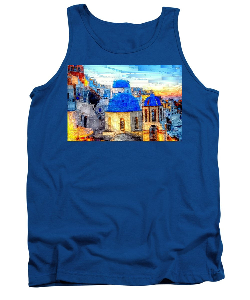 Tank Top - Santorini Island, Greece