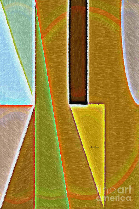 Scene With Sensitive Abstraction - Art Print