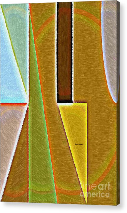 Scene With Sensitive Abstraction - Acrylic Print