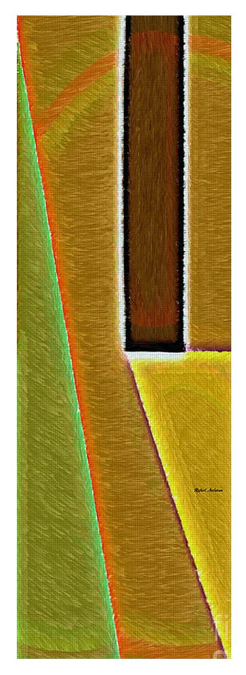 Scene With Sensitive Abstraction - Yoga Mat