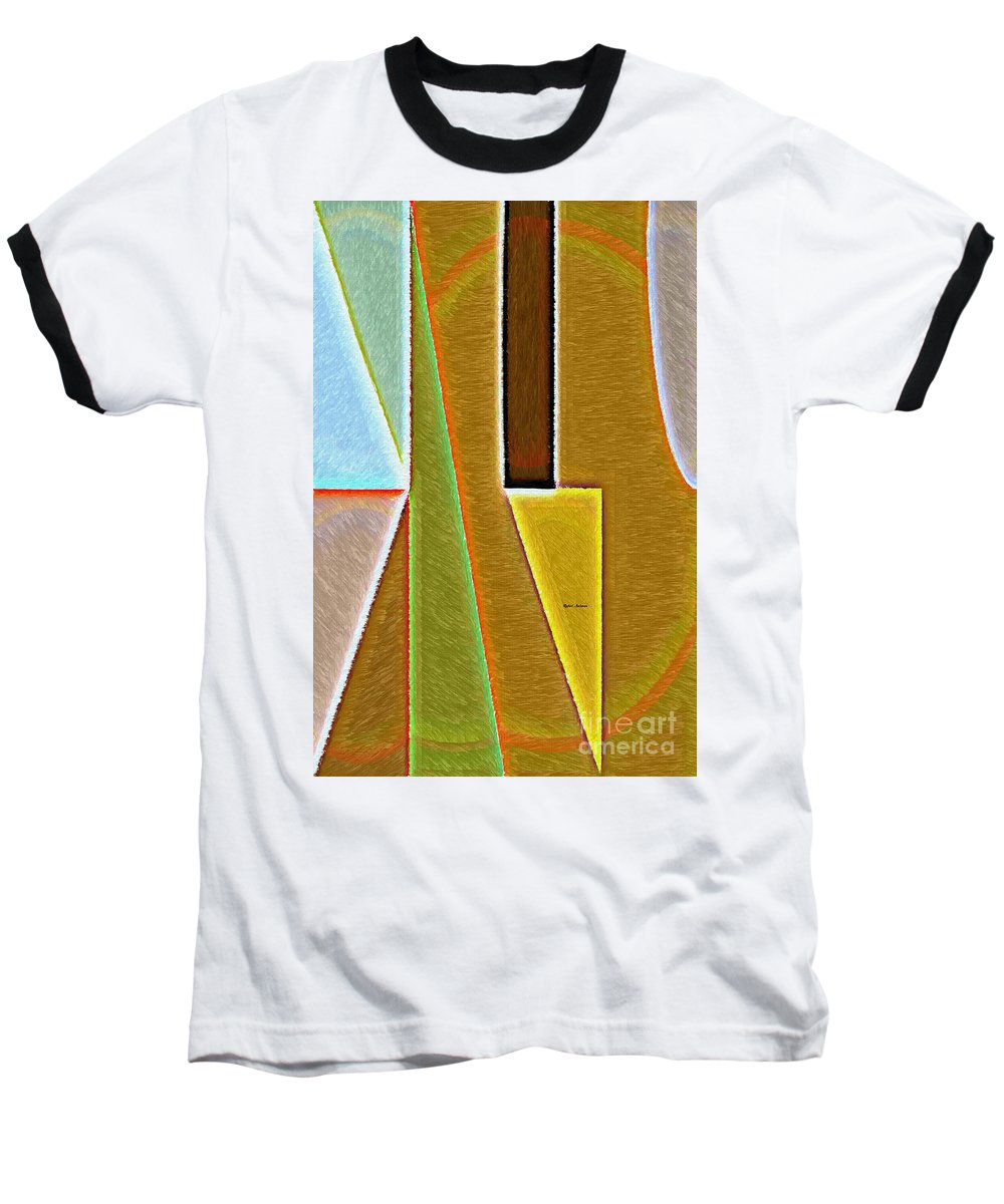 Scene With Sensitive Abstraction - Baseball T-Shirt