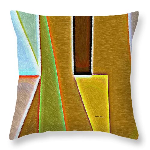 Scène avec abstraction sensible - Coussin décoratif