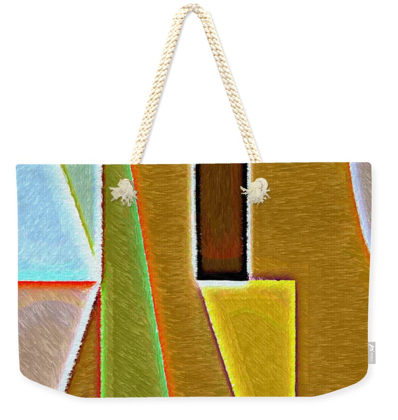 Scene With Sensitive Abstraction - Weekender Tote Bag