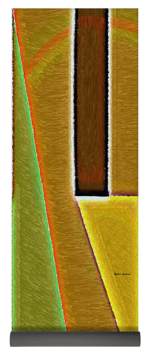 Scene With Sensitive Abstraction - Yoga Mat