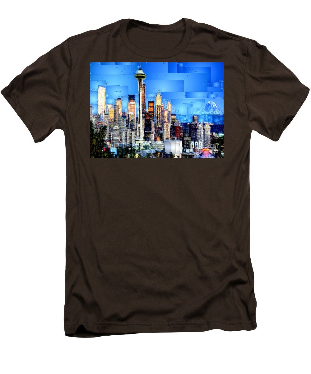 Men's T-Shirt (Slim Fit) - Seattle, Washington