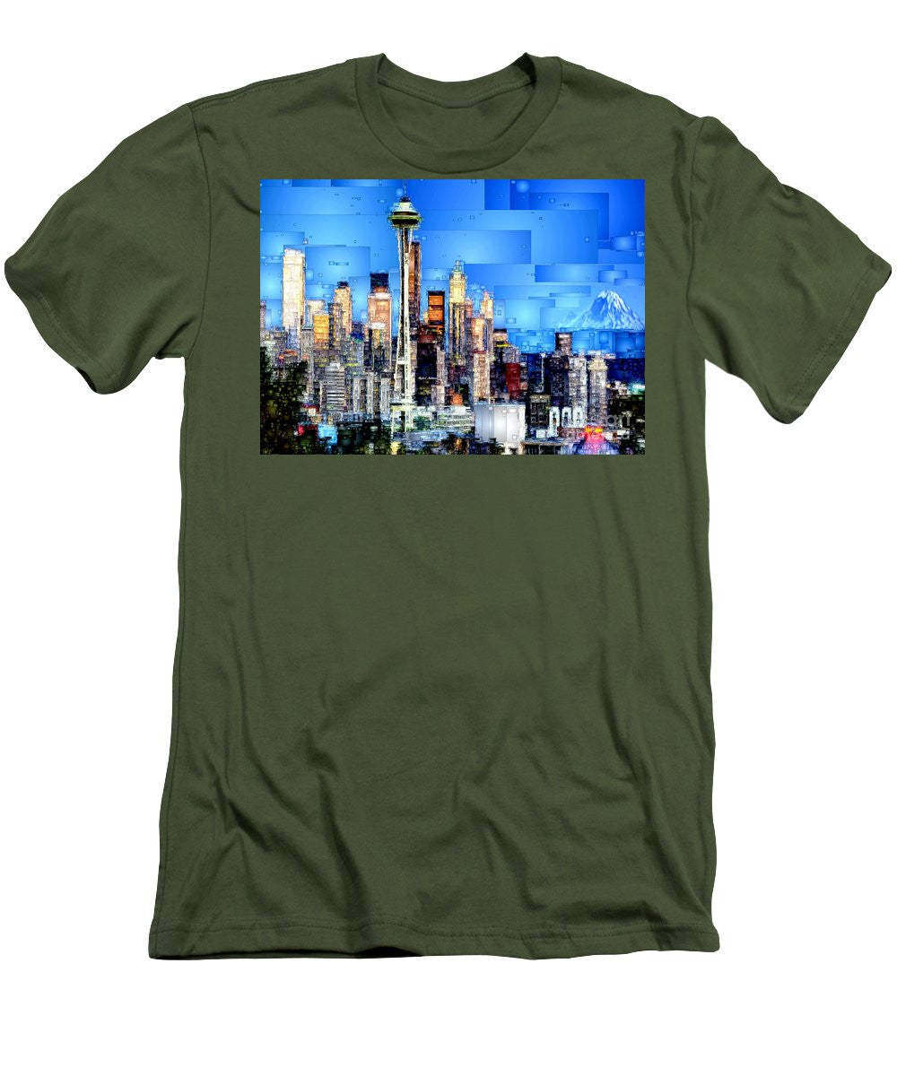 Men's T-Shirt (Slim Fit) - Seattle, Washington