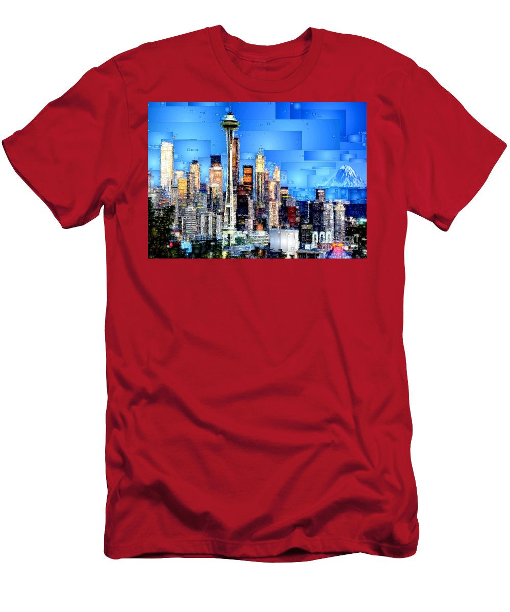 Men's T-Shirt (Slim Fit) - Seattle, Washington