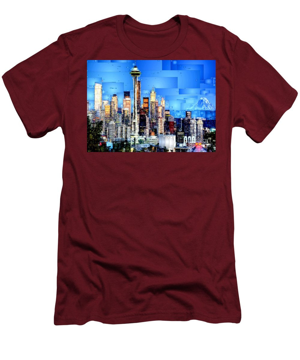 Men's T-Shirt (Slim Fit) - Seattle, Washington