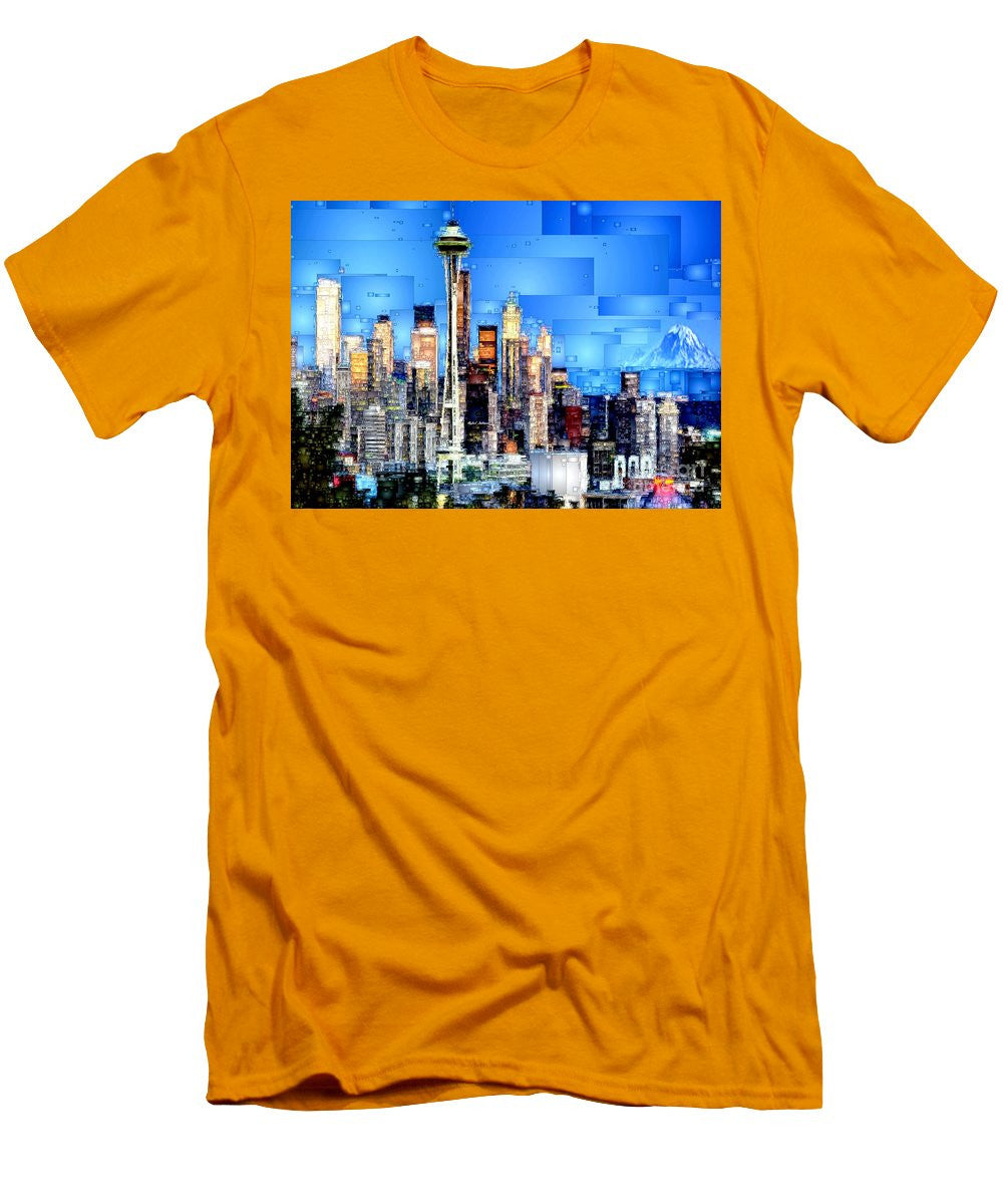 Men's T-Shirt (Slim Fit) - Seattle, Washington