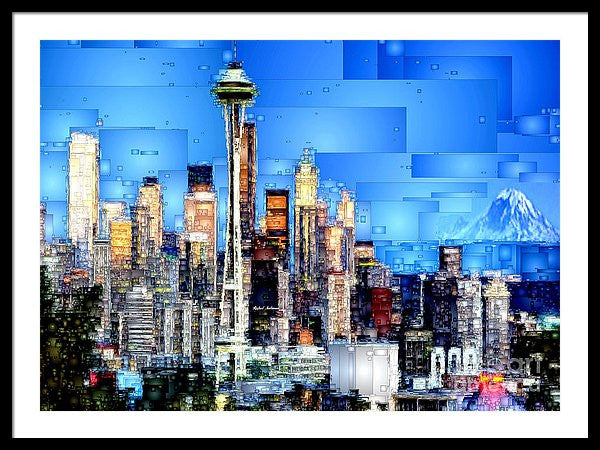 Framed Print - Seattle, Washington