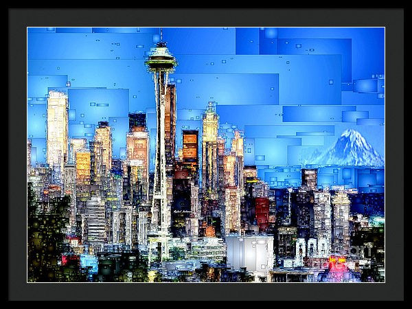 Framed Print - Seattle, Washington