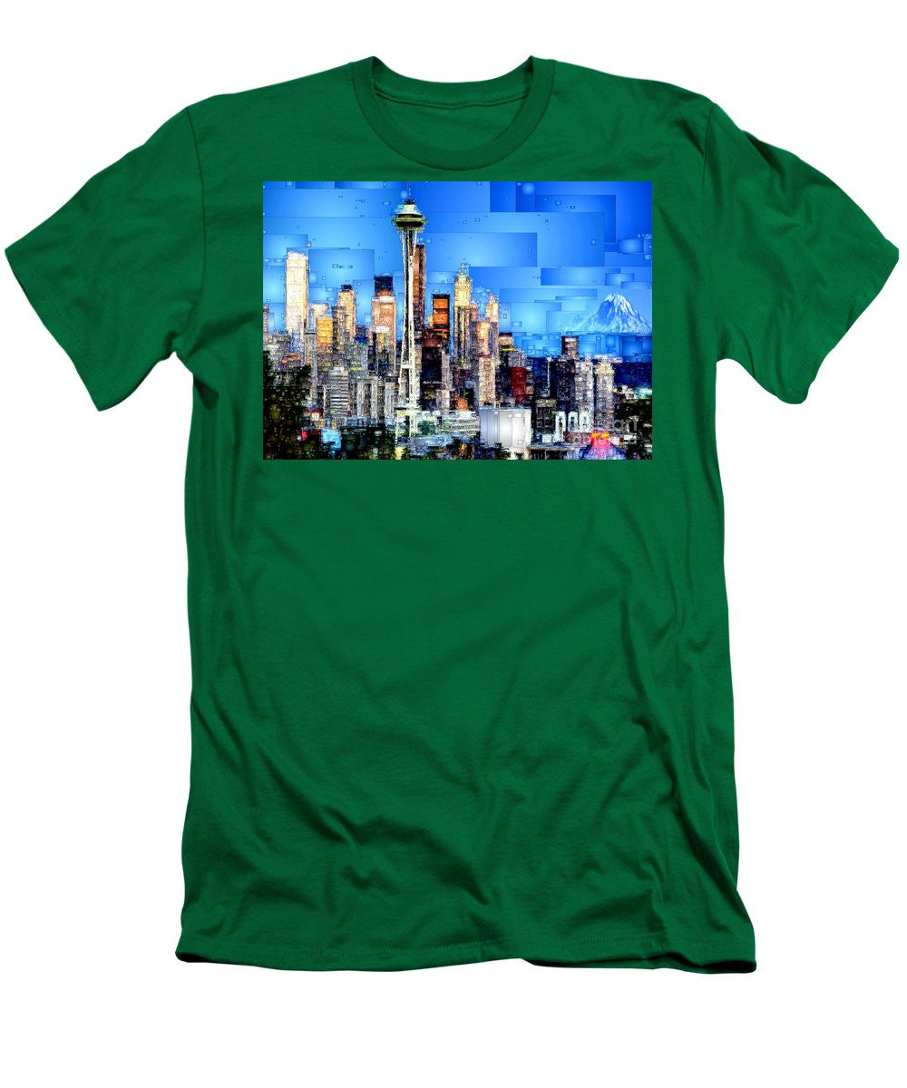 Men's T-Shirt (Slim Fit) - Seattle, Washington