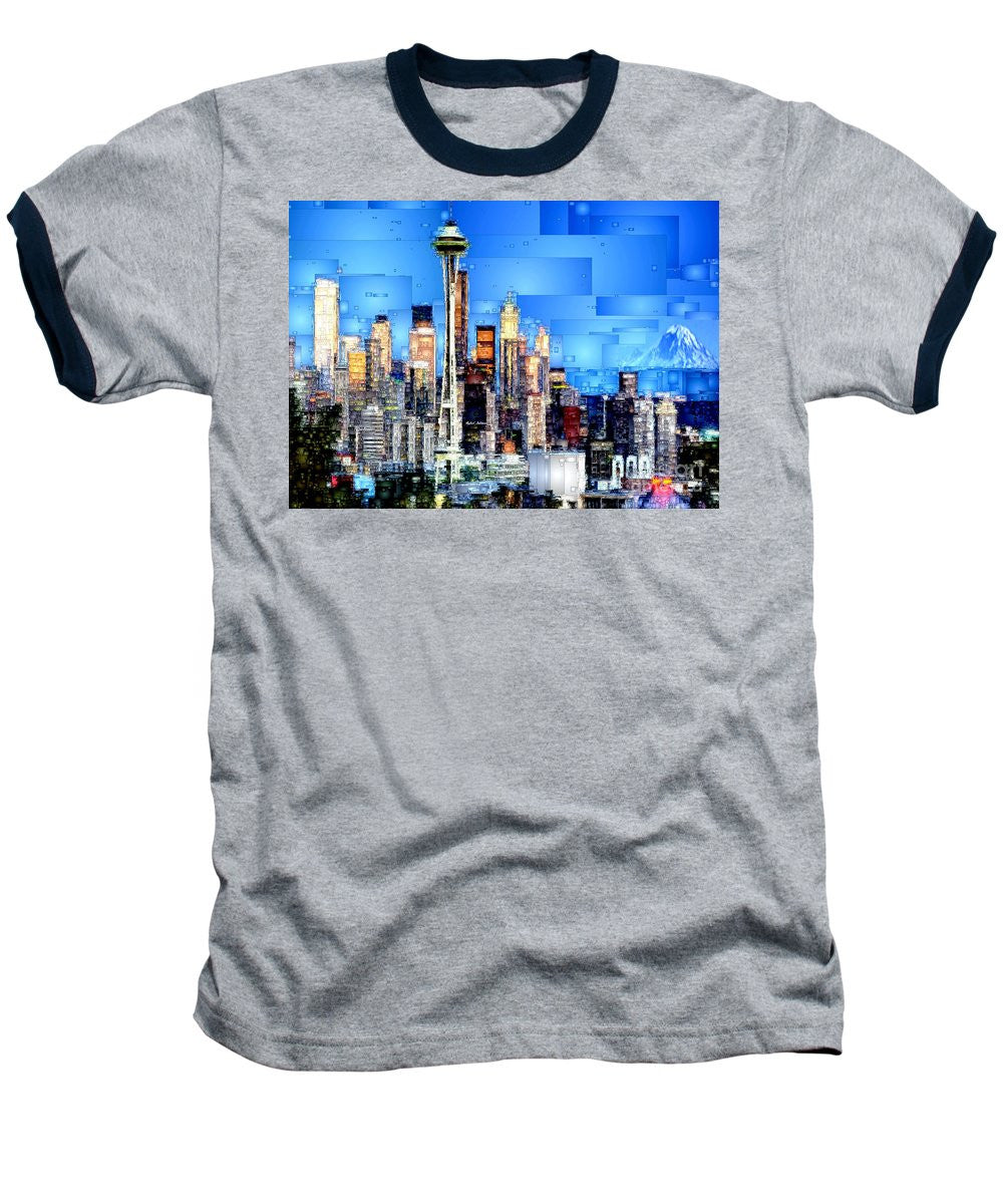 T-shirt de baseball - Seattle, Washington