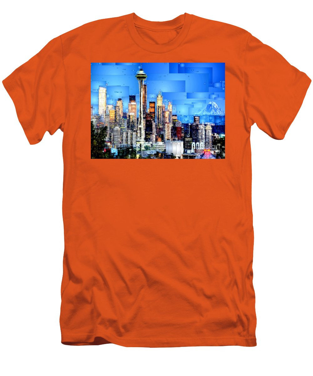 Men's T-Shirt (Slim Fit) - Seattle, Washington