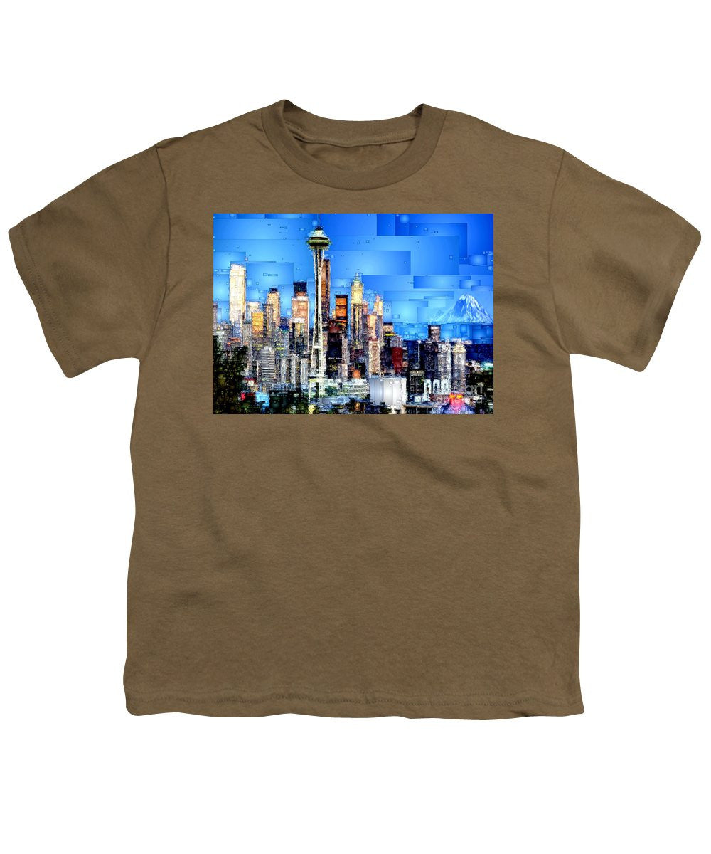 T-shirt pour jeunes – Seattle, Washington