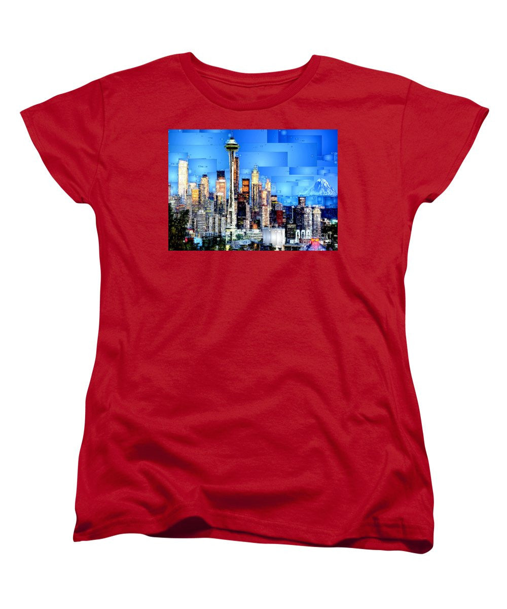 T-shirt pour femme (coupe standard) - Seattle, Washington