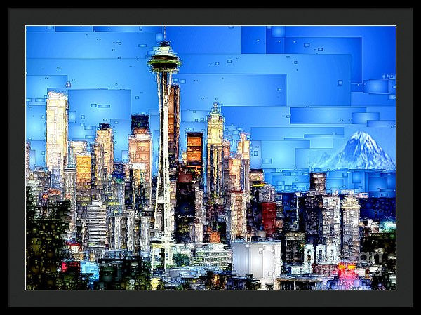 Framed Print - Seattle, Washington