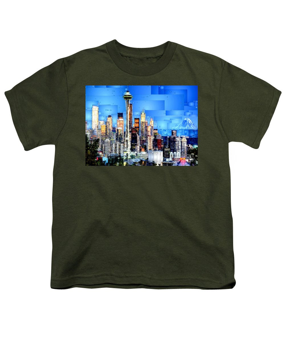 T-shirt pour jeunes – Seattle, Washington