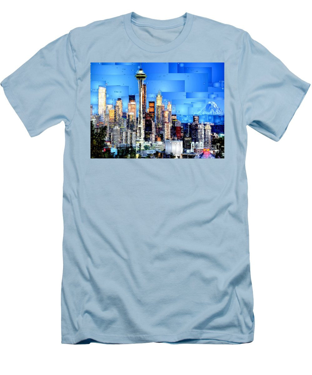 Men's T-Shirt (Slim Fit) - Seattle, Washington