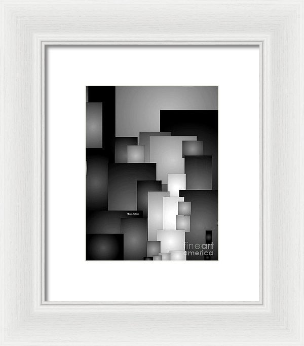 Framed Print - Shades Of Black