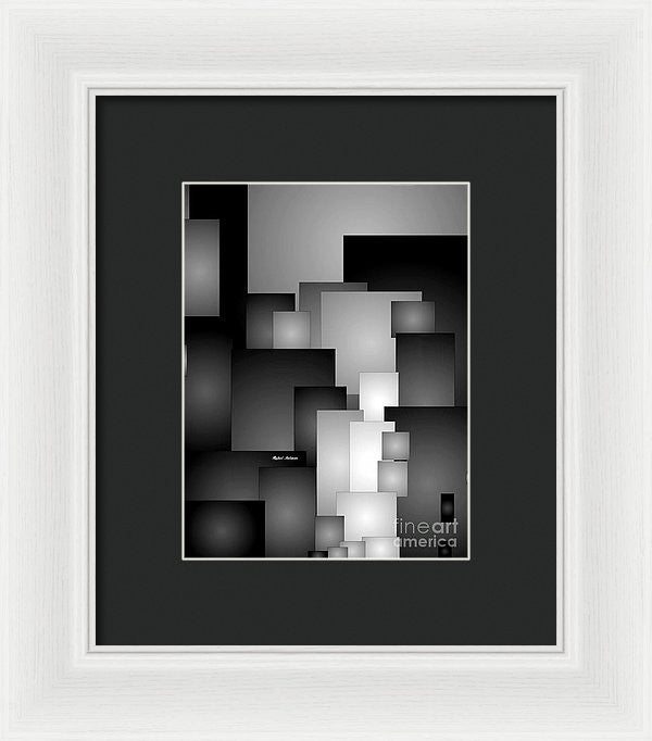 Framed Print - Shades Of Black