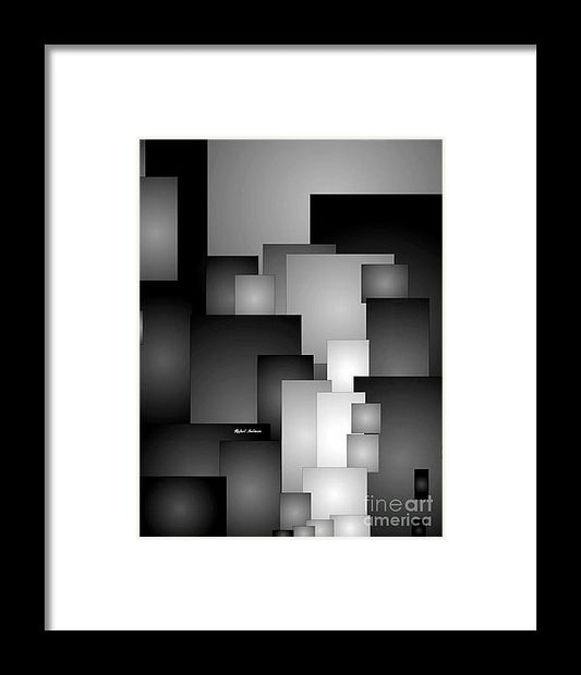 Framed Print - Shades Of Black