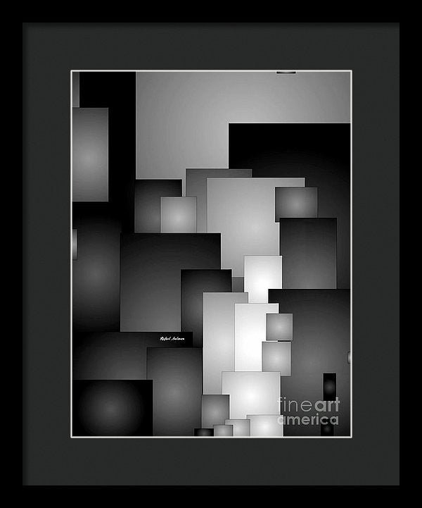 Framed Print - Shades Of Black